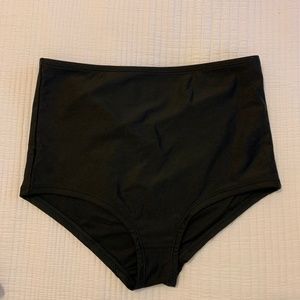 J Crew High Waisted Bikini Bottom